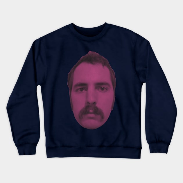 Face Crewneck Sweatshirt by StevenBaucom